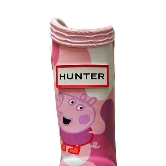 Hunter x Peppa Pig Classic Pull On Rain Boots - Picture 5 of 14